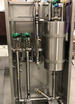 liquid nitrogen filling station