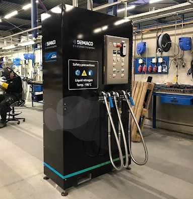 stainless steel filling station